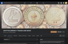 CRYPTOCURRENCY TRADES AND NEWS Facebook Community Review