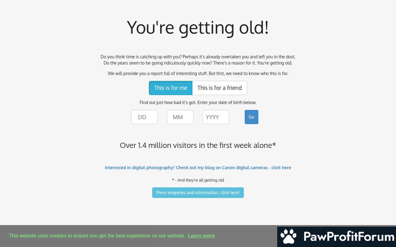 You’re Getting Old Review