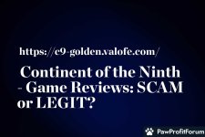 Continent of the Ninth - Game Reviews: SCAM or LEGIT?