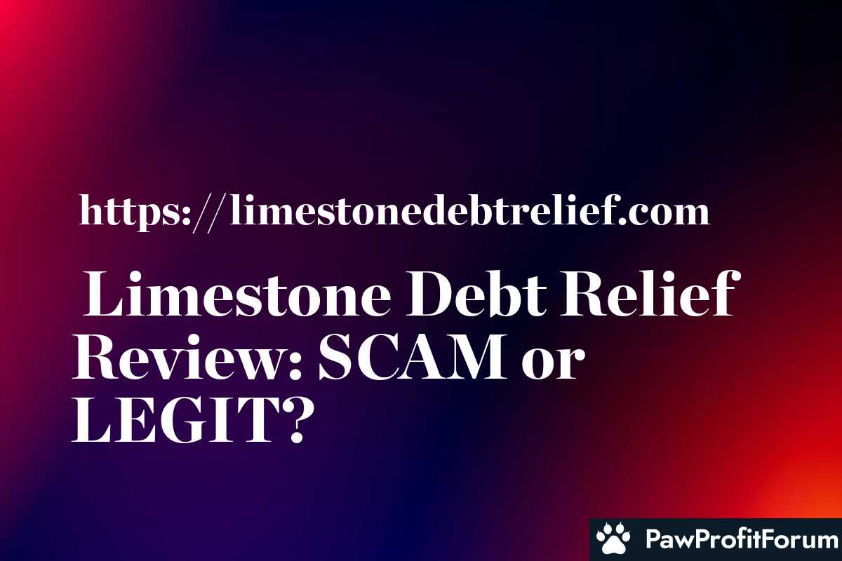 Limestone Debt Relief Review: SCAM or LEGIT?
