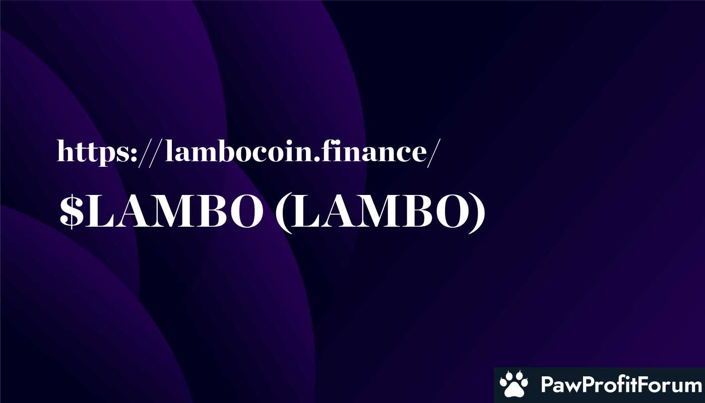 $LAMBO (LAMBO)
