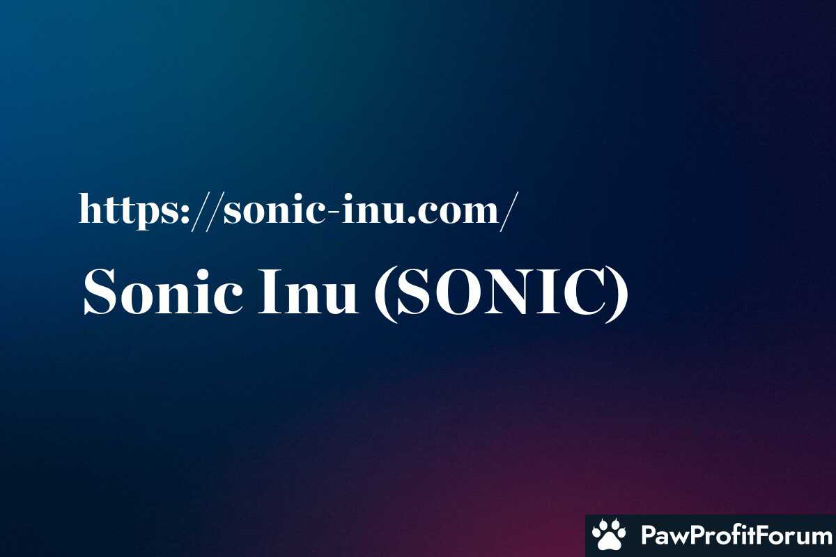 Sonic Inu (SONIC)