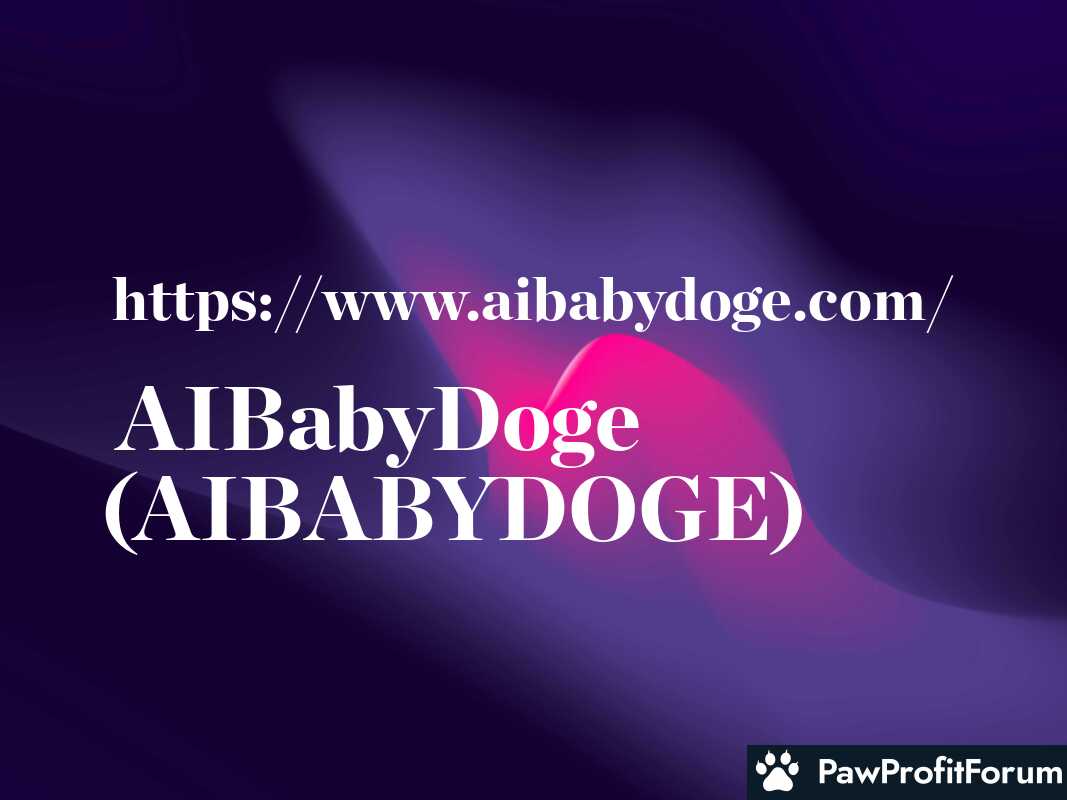 AIBabyDoge (AIBABYDOGE)